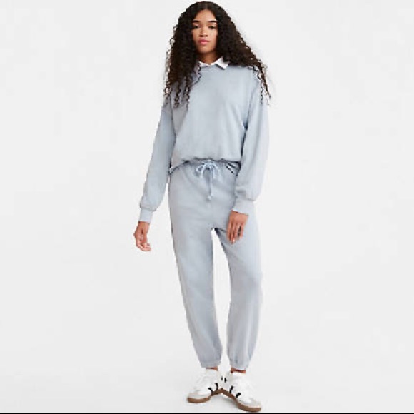 Levi's Pants - NWT Levi’s WFH Sweatpants Garment Dye  Kentucky Blue S
